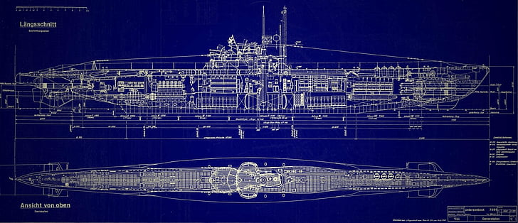 Wojskowy, schematyczny, okręt podwodny, Tapety HD