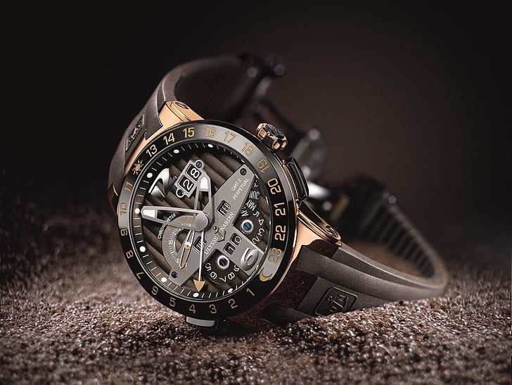 часовник, луксозни часовници, Ulysse Nardin, HD тапет