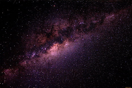 Via Láctea, espaço, universo, estrelas, HD papel de parede HD wallpaper