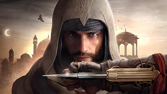 Assassin's Creed Mirage, 4K, Assassin's Creed, Ubisoft, Basim (Assassin's Creed), HD papel de parede HD wallpaper