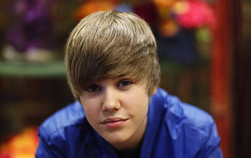 Justin Bieber, Justin Bieber, regard, personne, chanteur, célébrité, Fond d'écran HD HD wallpaper