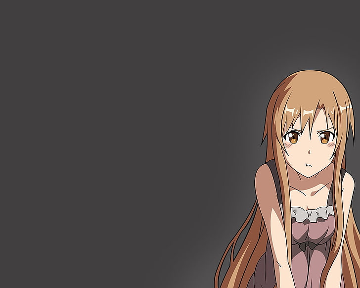 Schwertkunst Online, Anime Girls, Yuuki Asuna, HD-Hintergrundbild