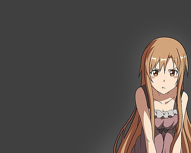 Schwertkunst Online, Anime Girls, Yuuki Asuna, HD-Hintergrundbild HD wallpaper