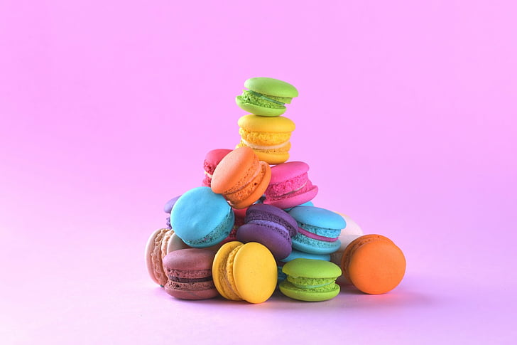Lebensmittel, Macaron, Farben, Süßigkeiten, HD-Hintergrundbild