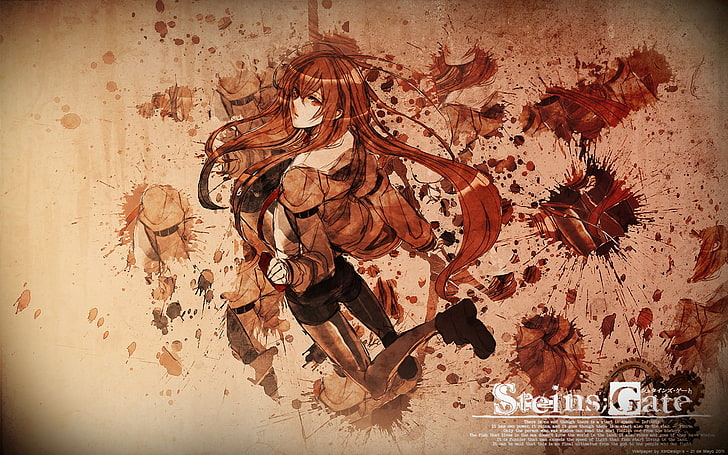 Anime, Steins; Gate, Kurisu Makise, Wallpaper HD