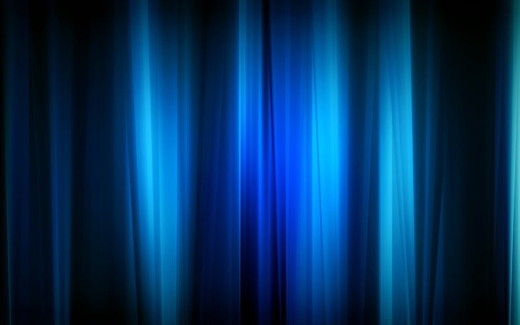 papel de parede raios azuis, luz, brilhos, brilhante, sombra, HD papel de parede