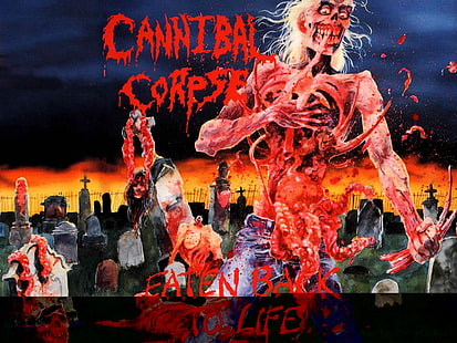 Cannibal Corpse death Cannibal Corpse Entertainment Musica HD Arte, musica, metallo, Death, Cannibal Corpse, death metal, Sfondo HD HD wallpaper