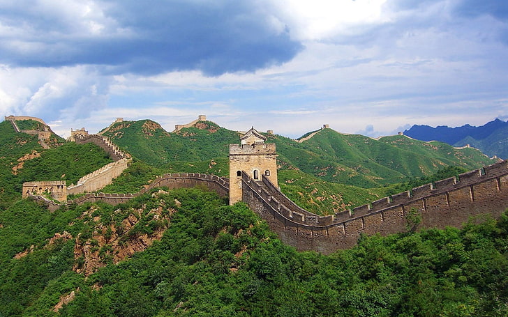 building, Great Wall of China, HD wallpaper