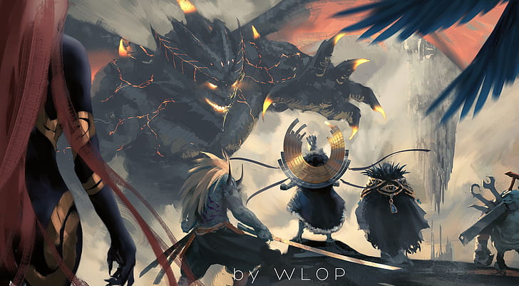 Fantasy Art, Dungeon und Fighter, WLOP, HD-Hintergrundbild