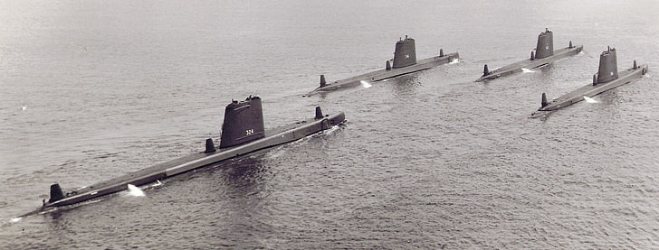 подводная лодка, военный, транспортное средство, HD обои