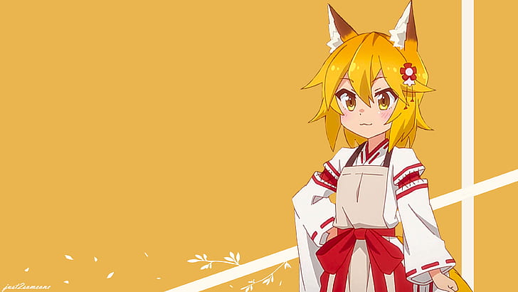 Anime, Anime Girls, Sewayaki Kitsune no Senko-san, HD-Hintergrundbild