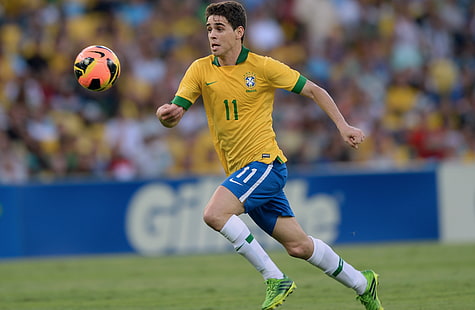 jugador de fútbol, ​​Brasil, Oscar, Nike, fútbol, ​​Londres, Chelsea, Fondo de pantalla HD HD wallpaper