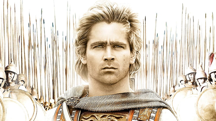 Colin Farrell, General, Alexander The Great, Alexander of Macedonia, The Great, Alexander, Leader, HD wallpaper