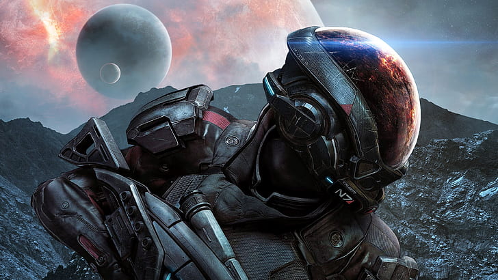 Mass Effect Andromeda 4K скачать HD ПК, HD обои