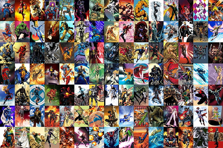 супер герои колаж, комикси, комикси на Марвел, ангел (комикси на марвел), звяр (комикси на марвел), Бен Грим, епископ (комикси на марвел), черен болт, черна котка (комикси на марвел), черна пантера (комикси на марвел), черна вдовица Captain America, Captain Marvel, Cloak (Cloak & Dagger), Colossus, Cyclops (Marvel Comics), Dagger (Cloak & Dagger), Daredevil, Dazzler (Marvel Comics), Deadpool, Deathlok, Doctor Strange, Falcon (Marvel Comics), Gambit , Ghost Rider, Havok (Marvel Comics), Hawkeye, Hellcat (Marvel Comics), Hercules (Marvel Comics), Hulk, Human Torch (Marvel Comics), Invisible Woman, Iron Fist, Iron Man, Jessica Jones, Johnny Storm, Kitty Pryde , Lockheed (Marvel Comics), Luke Cage, Magik (Marvel Comics), Man-Thing, Medusa (Marvel Comics), Mister Fantastic, Moon Knight, Ms. Marvel, Namor the Sub-Mariner, Nick Fury, Nightcrawler (Marvel Comics) , Nova (Marvel Comics), Phoenix (Marvel Comics), Power Man, Psylocke (Marvel Comics), Punisher, Quicksilver (Marvel Comics), Reed Richards, Rogue (Marvel Comic) s), Scarlet Witch, Sentry (Marvel Comics), Shanna the She-Devil, She-Hulk, Silver Surfer, Spider-Man, Spider-Woman, Storm (Marvel Comics), Sub-Mariner, Susan Storm, T'Challa, Котката (Marvel Comics), Thing (Marvel Comics), Thor, Tigra (Marvel Comics), Vision (Marvel Comics), War Machine, Wasp (Marvel Comics), White Witch (Marvel Comics), Winter Soldier, Wolverine, Wonder Man , X-23, Yellowjacket (Marvel Comics), HD тапет