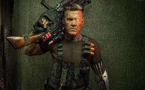 جوش برولين ، Deadpool 2 ، 4k، خلفية HD HD wallpaper