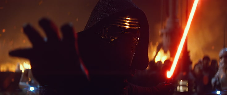 Star Wars: The Force Awakens, Kylo Ren, วอลล์เปเปอร์ HD HD wallpaper