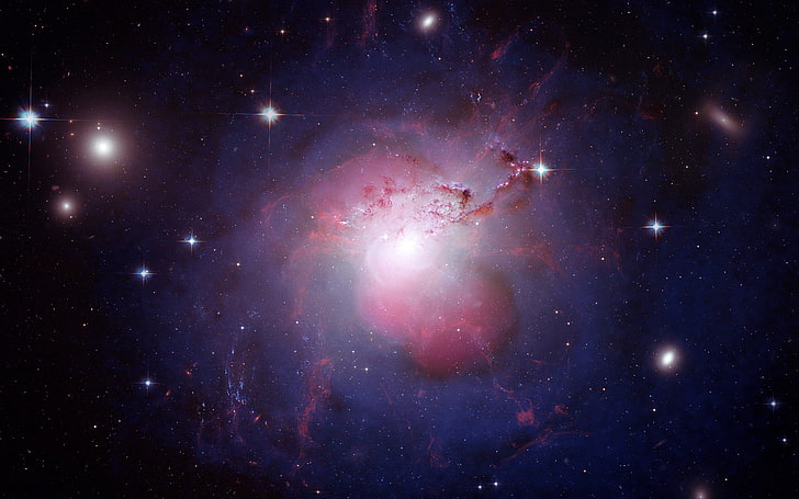 Galaxy Nebula Stars-Expanse Space HD Wallpaper, galaxy digital wallpaper, HD wallpaper