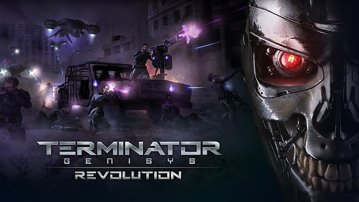 Terminator Genisys Revolution, Fond d'écran HD