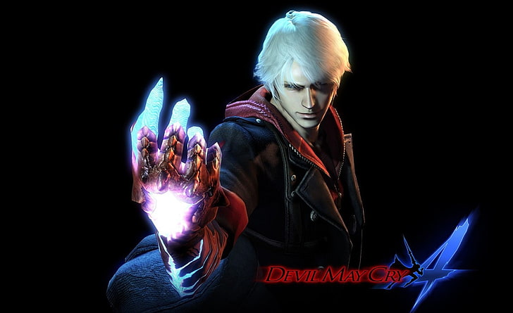 Devil May Cry 4 - Nero, Devil May Cry 4 poster, Game, Devil May Cry, Nero, video game, dmc4, devil may cry 4, Wallpaper HD