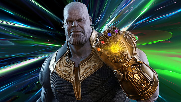 Thanos, Avengers Endgame, Avengers Infinity War, HD-Hintergrundbild