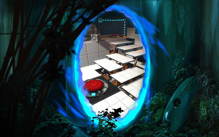 Portal (game), video games, HD wallpaper