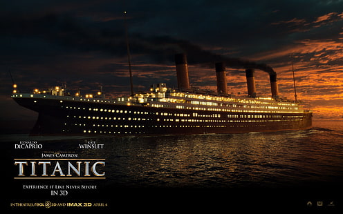 Кино, Титаник, HD обои HD wallpaper