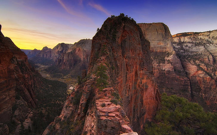 National Park, Zion National Park, Canyon, Earth, Rock, Utah, HD wallpaper