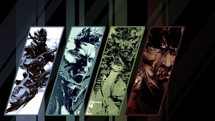 Metal Gear Solid Hintergrundbild, Metal Gear Solid, Metal Gear Solid 2, Metal Gear Solid 3: Schlangenfresser, Metal Gear Solid 4, Metal Gear, HD-Hintergrundbild