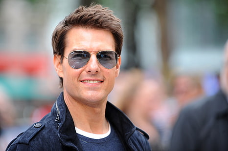 Séance photo de Tom Cruise avec un sourire charmant, Fond d'écran HD HD wallpaper