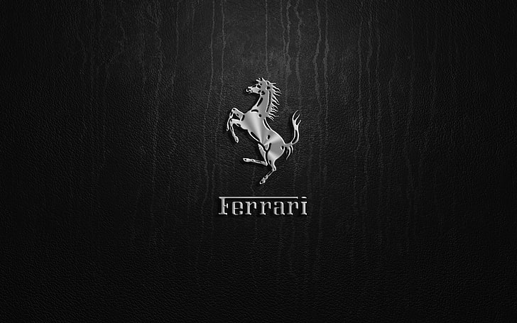 ferrari-logo-wallpaper-thcpg, Wallpaper HD