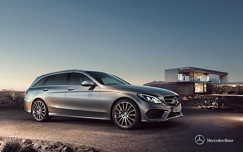 Mercedes-Benz, Mercedes, universal, 2014, C-klass, S205, HD tapet HD wallpaper