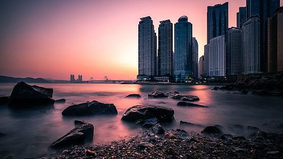 Corée du Sud, paysage urbain, ville, Fond d'écran HD HD wallpaper