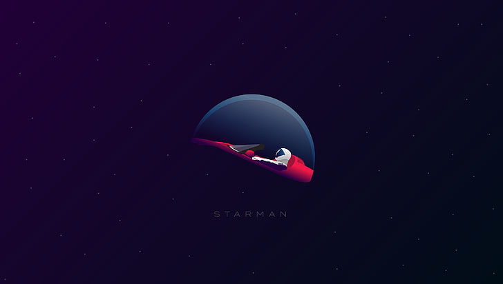 starman, minimalisme, artiste, artwork, hd, Fond d'écran HD