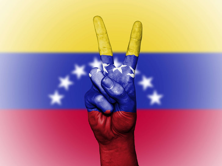 background, banner, colors, country, ensign, flag, images, stock photo, graphic, hand, icon, illustration, nation, national, peace, royalty, state, symbol, tourism, travel, venezuela, HD wallpaper