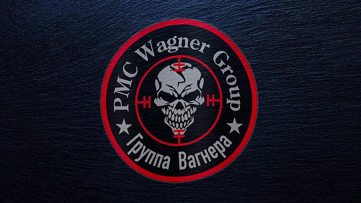 skull, War, emblem, heroes, sight, Chevron, fighting, PMC, The Wagner Group, PMC Wagner, SVO, Evgeny Prigozhin, HD wallpaper