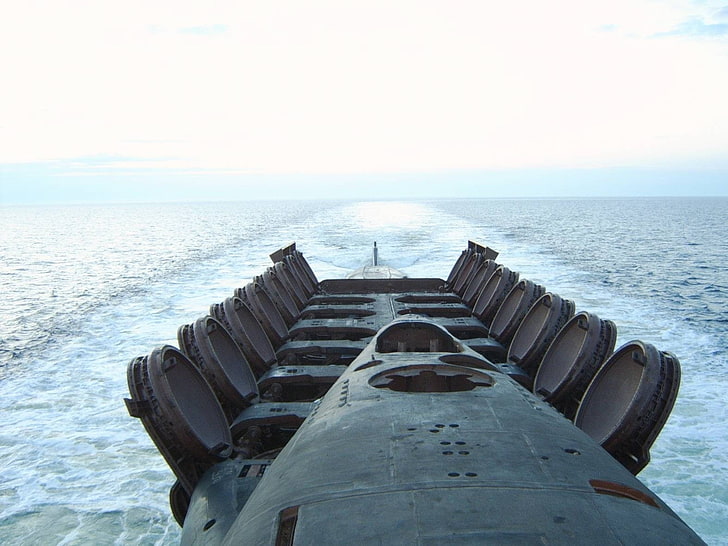 kärnkrafts ubåtar ryska flottan militär bdrm ssbn, HD tapet