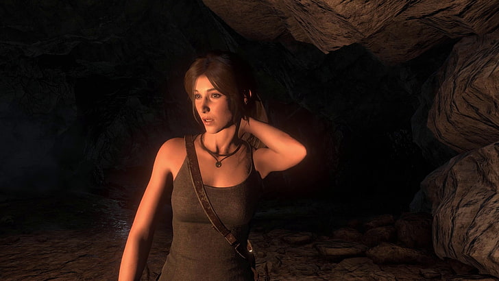 Игра Tomb Raider, цифровые обои, Расхитительница Гробниц, Лара Крофт, Восстание Расхитительницы Гробниц, HD обои
