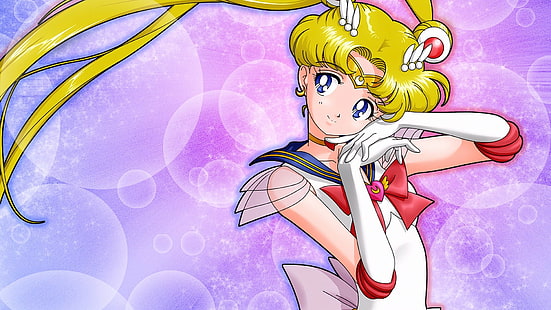 anime, gadis anime, Sailor Moon, Tsukino Usagi, Wallpaper HD HD wallpaper