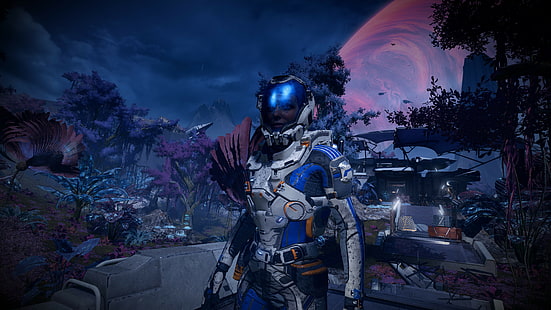Mass Effect: Андромеда, Mass Effect, Инициатива Андромеды, HD обои HD wallpaper