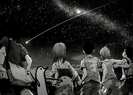 ilustracja kreskówka ludzie, manga, Oyasumi Punpun, Tapety HD HD wallpaper