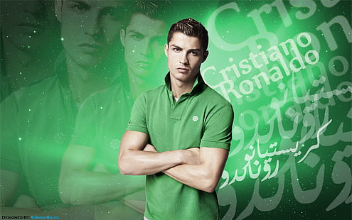 4K, 8K, Cristiano Ronaldo, HD wallpaper HD wallpaper