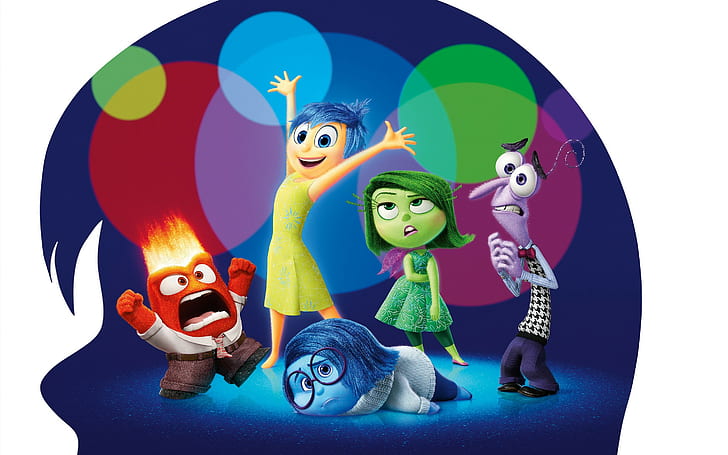 adentro hacia afuera disney pixar estudios de animación películas animadas  películas, Fondo de pantalla HD | Wallpaperbetter