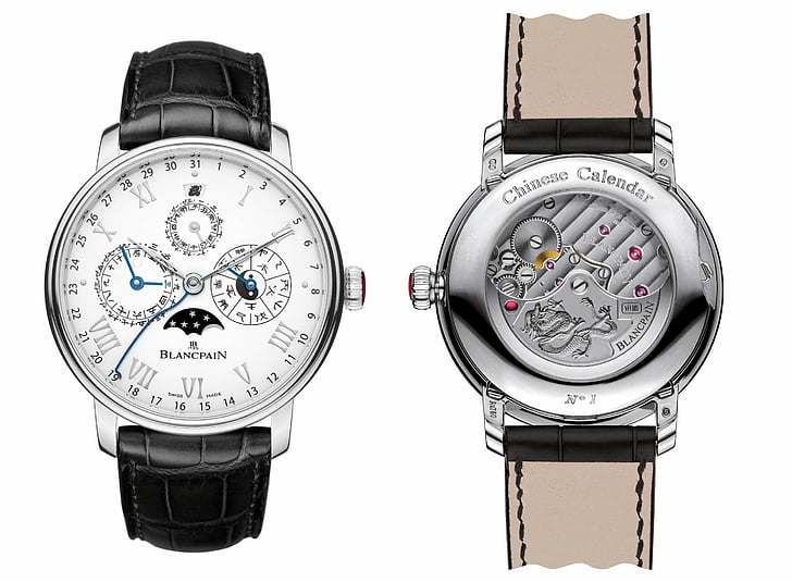 blancpain, jam, waktu, jam tangan, Wallpaper HD