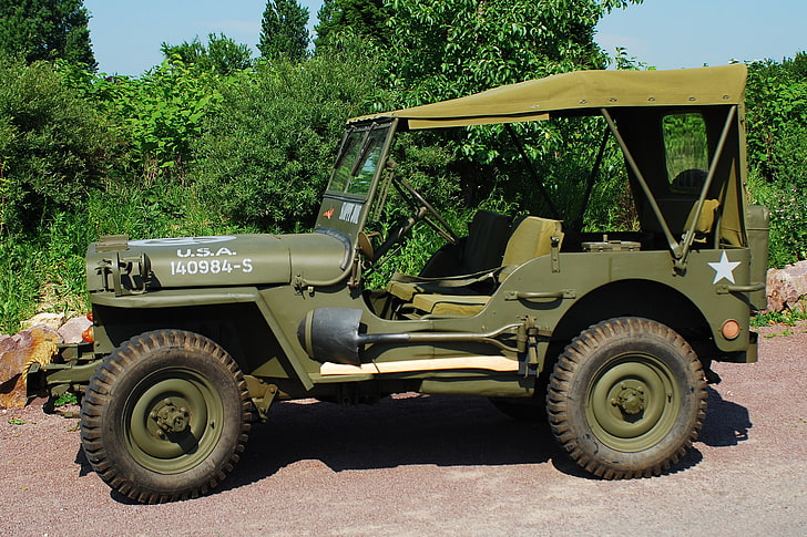 green U.S.A. 140984-S military jeep, war, car, army, 1944, Jeep, high, patency, world, Second, times, 