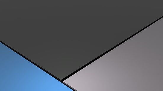 sederhana, biru, Wallpaper HD HD wallpaper