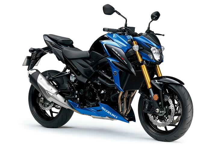 2016, GSX-S750, мотоциклы, Suzuki, HD обои