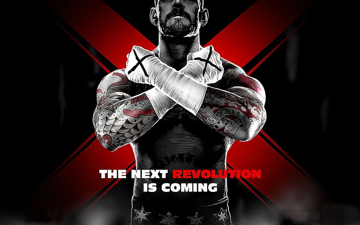 The Next Revolution Is Coming CM Pun, the next revolution is coming illustration, WWE, , heavyweight championship, wwf championship, HD wallpaper