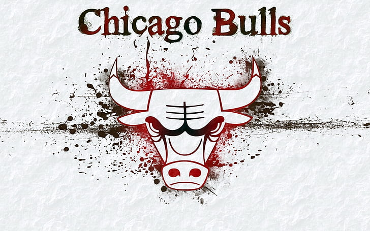 Chicago Bulls, Basketbol, ​​NBA, chicago boğa logosu, logosu, arka plan, Basketbol, ​​NBA, logolar, Chicago Bulls, boğa, HD masaüstü duvar kağıdı