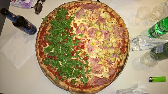 пицца, наполи, италия, еда, HD обои HD wallpaper